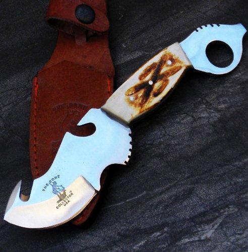 MysticalBladesAJSHEARS-BC806 Bone Collector Hand Made Skinner Knife