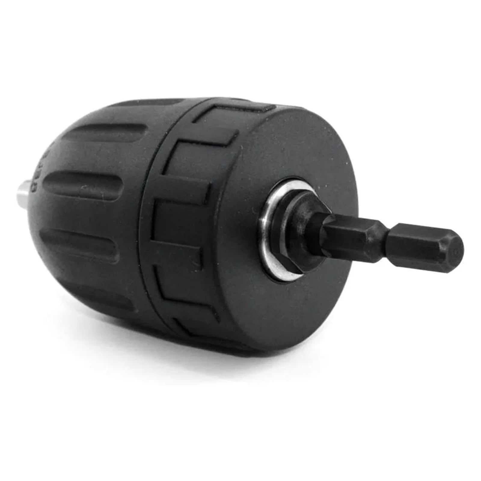 Convertitore for mandrino autoserrante da 0,8-10 mm Adattatore for cambio rapido con filettatura 3/8"- 24UNF Attacco esagonale 1/4"(1PC(0.8-10mm))