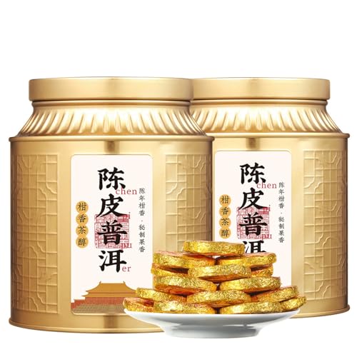 Té Pu 'er fermentado tradicional de 250g sabor mandarina envejecida aroma intenso