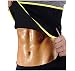 LODAY Women Slimming Body Shaper Weight Loss Sweat Belt Neoprene Sauna Waist Trainer Corset Trimmer Sport Workout Fitness (Black(Gym Tummy wrap), S (US 4-6))