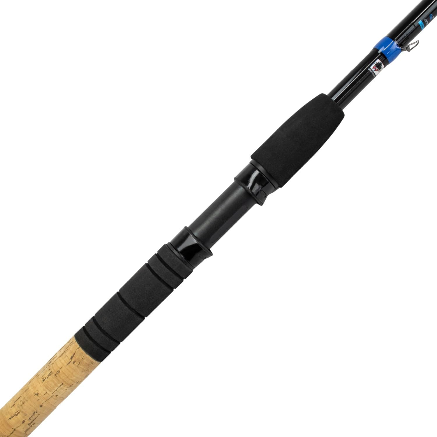 JVS Osprey Method Feeder - Canna da feeder - 2 Tops - Manico in sughero - Canna da cantiere - Nero - robusto porta mulinello - due punte in carbonio