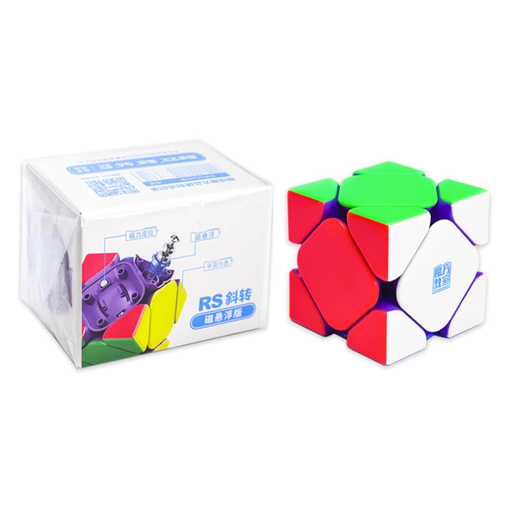DailyPuzzles MoYu Skewb Maglve Cube, Multicolor