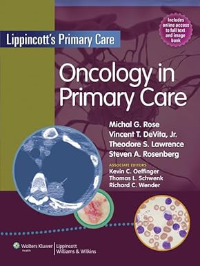 LIPPINCOTTS PRIMARY CARE ONCOLOGY IN PRIMARY CARE (HB 2013) 