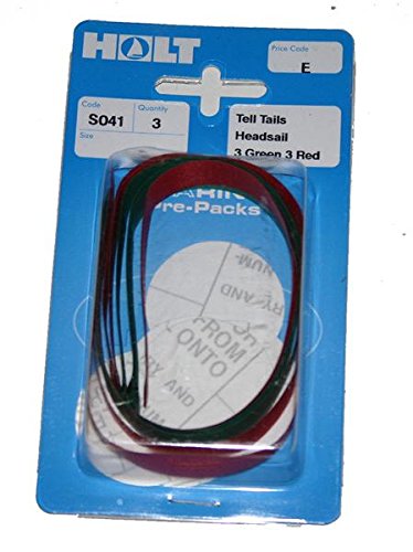 Nautos S041 - Tell Tails - Headsail - 3 Red - 3 Green.