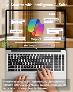 HP 255-G10 Business Laptop Computer - w/Office Lifetime • 15.6" Full HD • Ryzen 3 7330U (up to 4.3 GHz) • Wi-Fi 6 -Windows 11 Pro, for Person Use or Work, Silver(64GB RAM, 2TB SSD)