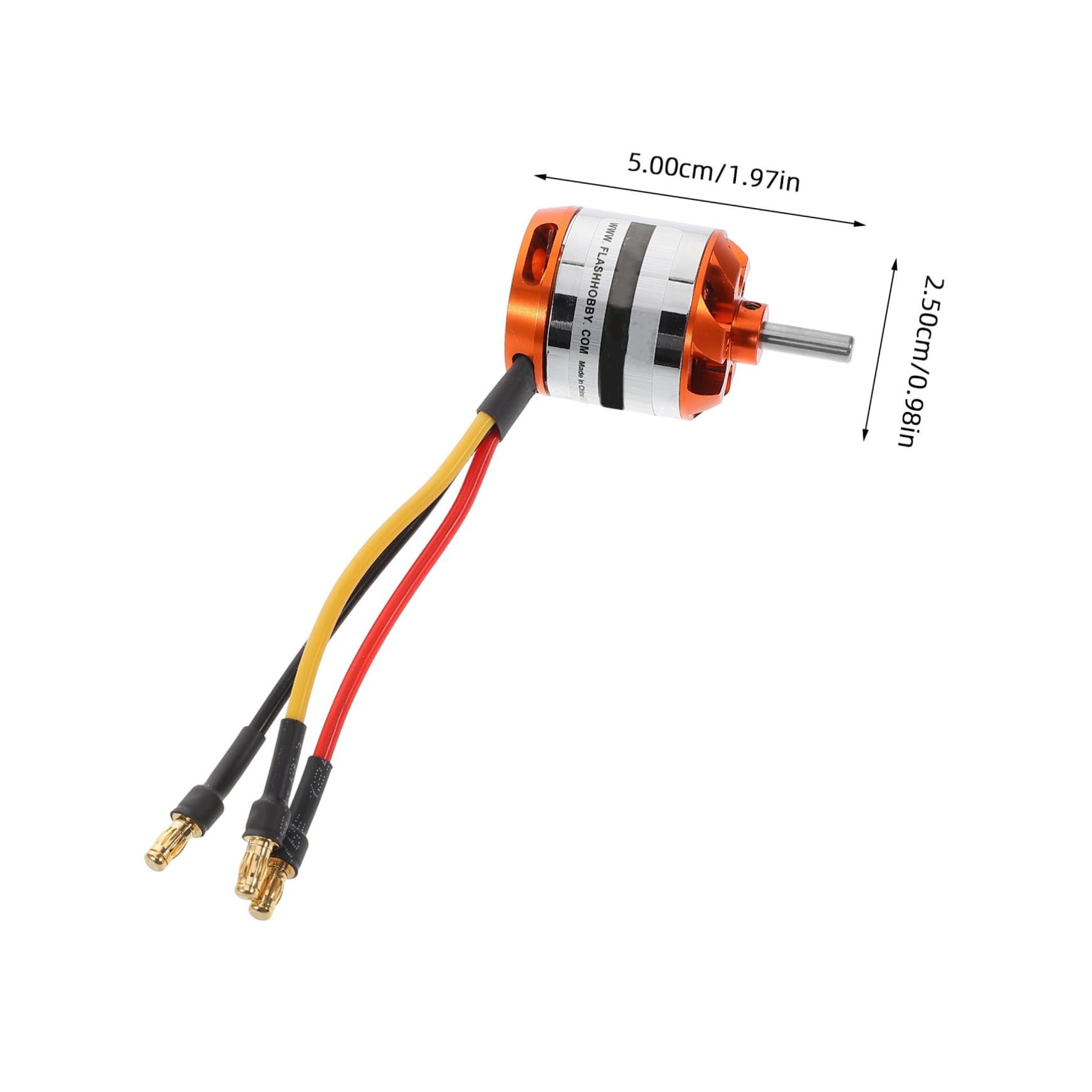 KOMBIUDA Motor Sin Escobillas De ala Fija RC para Helicópteros y Aviones Fácil Configuración y Alta Eficiencia