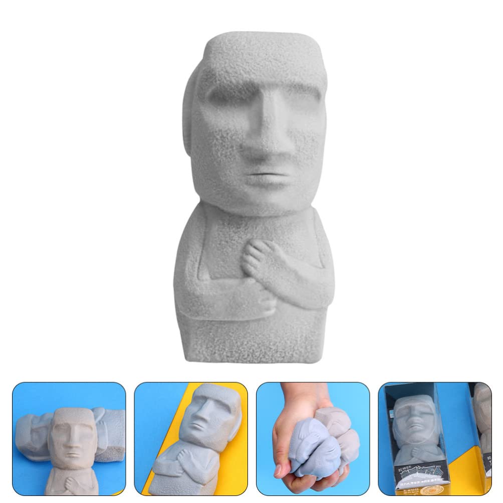 Amazon.co.jp: Toyvian イースター島 モアイ モノリス 彫刻