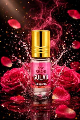Image of Formless Shahi Gulab 3ml Attar Unisex - Premium Rose Fragrance Oil, Long Lasting Alcohol-Free Perfume, Pocket Size Roll-On, Natural Floral Scent, Travel Friendly Daily Wear & Special Occasion Use
