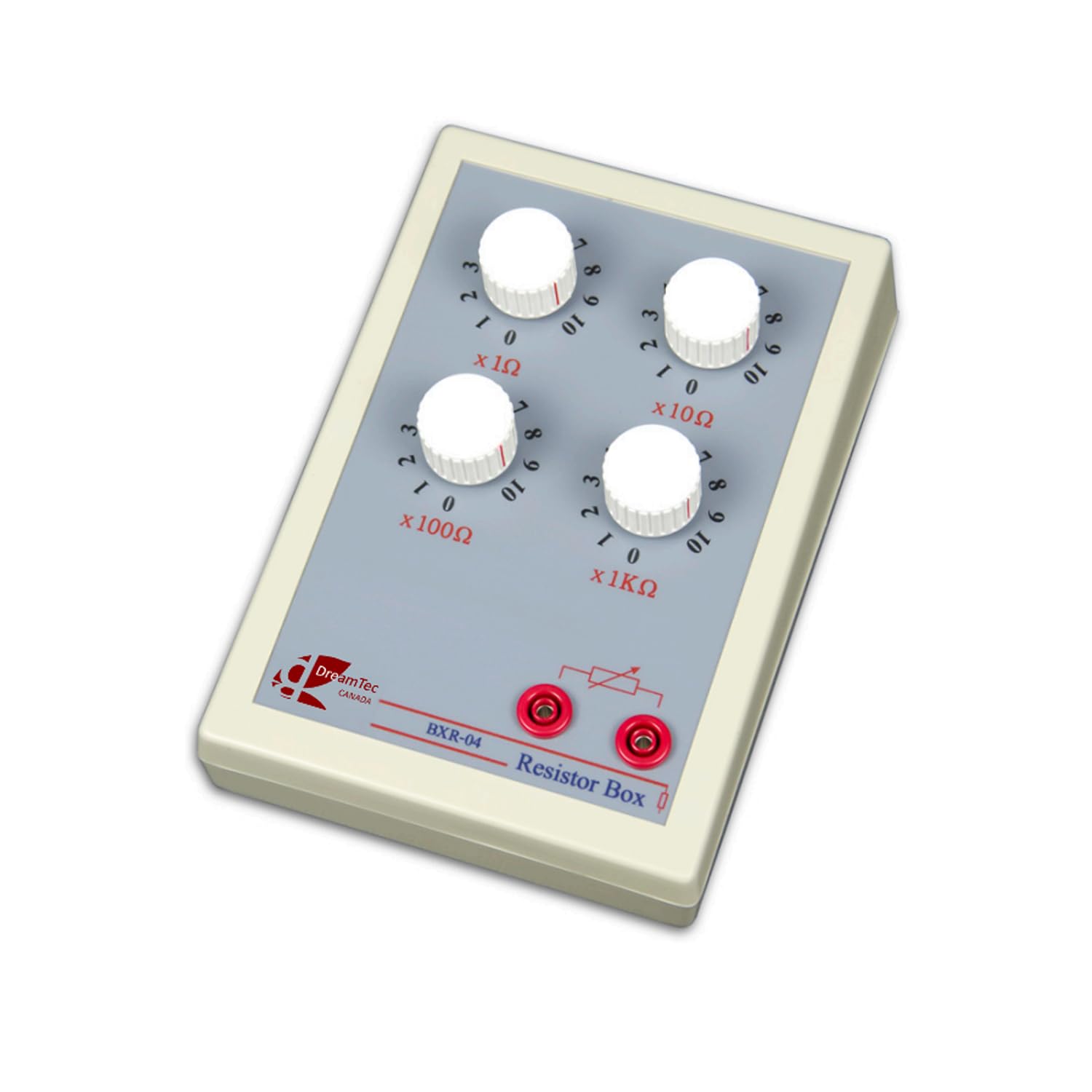 King Mariot Medical Equipments1 Set | BXR-04 Resistance Box | 1 to 9999Ω | Precision Measurement Switches | Dust-Protected Panel Mount