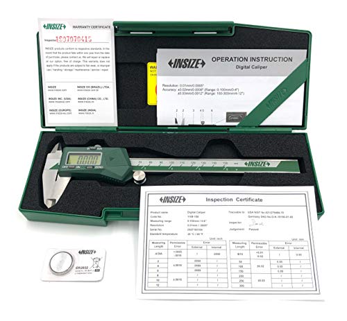 Insize 1108-150 Electronic Caliper, 0" - 6" #TOP2