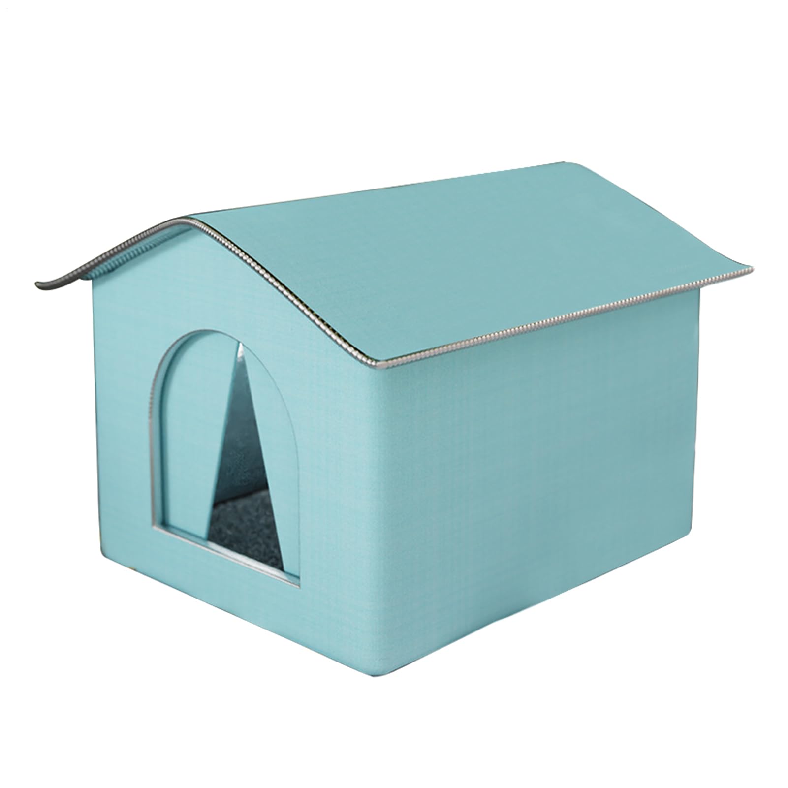 Outdoor Cat House Weatherproof Insulated Feral Pet House Safe Outside Feral Cat Shelter For Winter