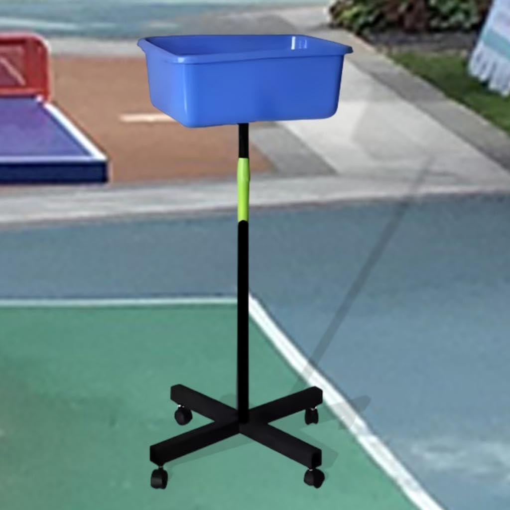perfk Supporto Multi-Pallina, Supporto a Croce per Pong, Porta Palline per Allenamento