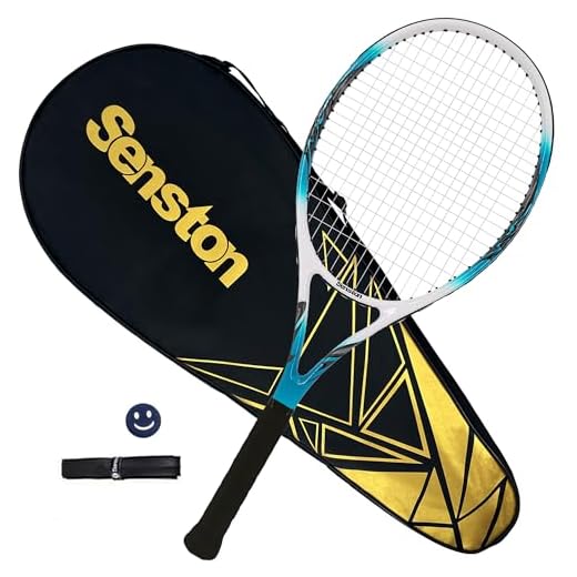 Senston Raqueta de tenis de 27 pulgadas para hombres y mujeres