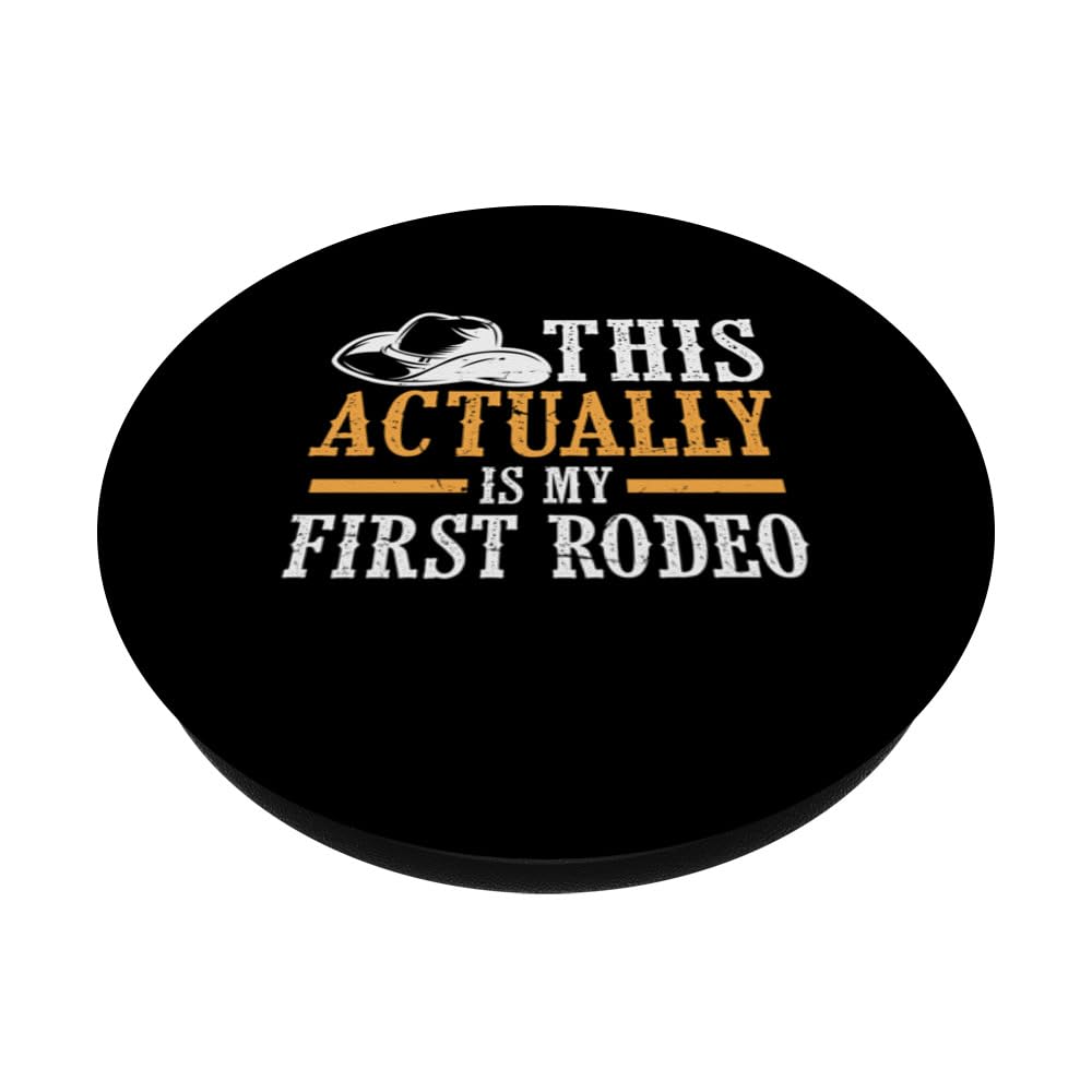 Cool This Actually Is My First Rodeo, Black - Image 2