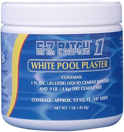 1 White Pool Plaster Repair 1 lb.