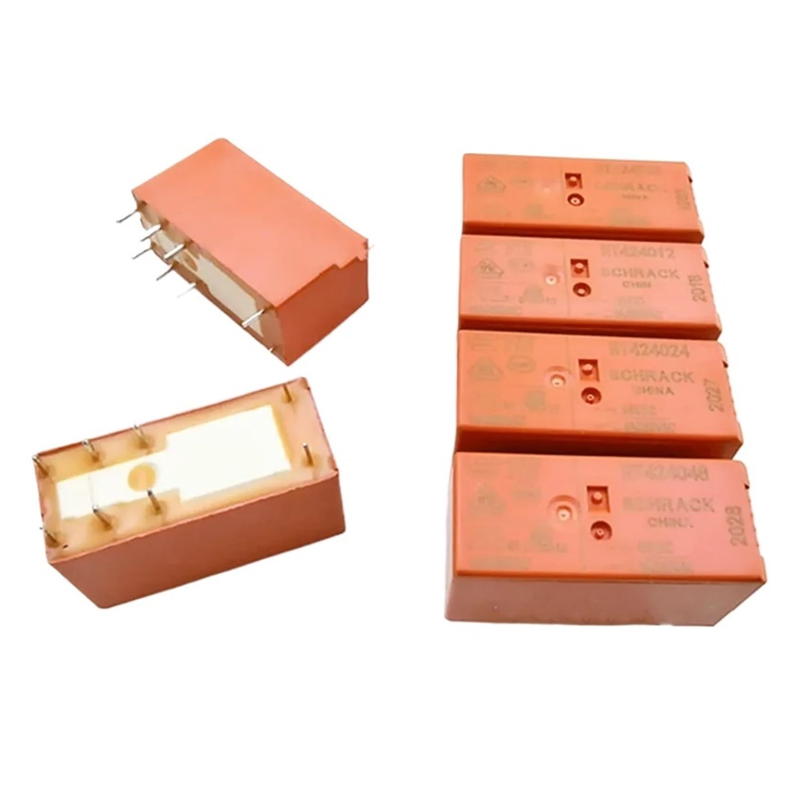Relé de potencia RTE24012 12VDC de 8 pines y 8A para control de circuitos automáticos 2