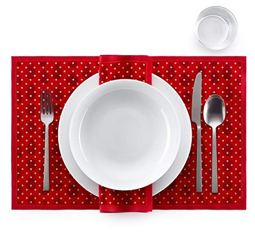 Servilletas de tela lavables MY DRAP 32 x 32 cm pack 6 miniatura 6
