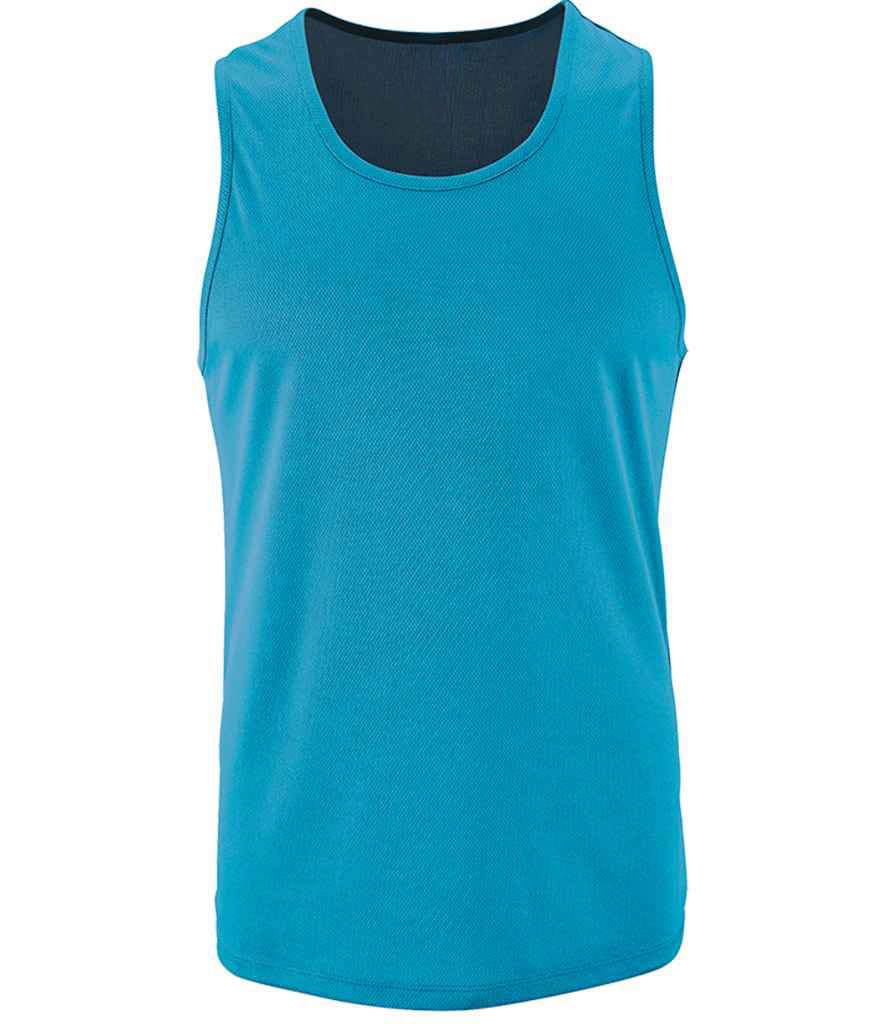 Coozo Men's Aqua Classic Sporty Performance Tank Top - L