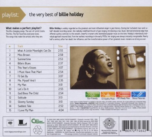 Playlist: The Very Best Of Billie Holiday image 3