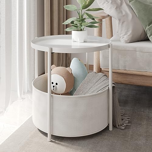 La Mejor Selección de Mesa lateral blanca que Puedes comprar On-line. 11 Imagen adicional