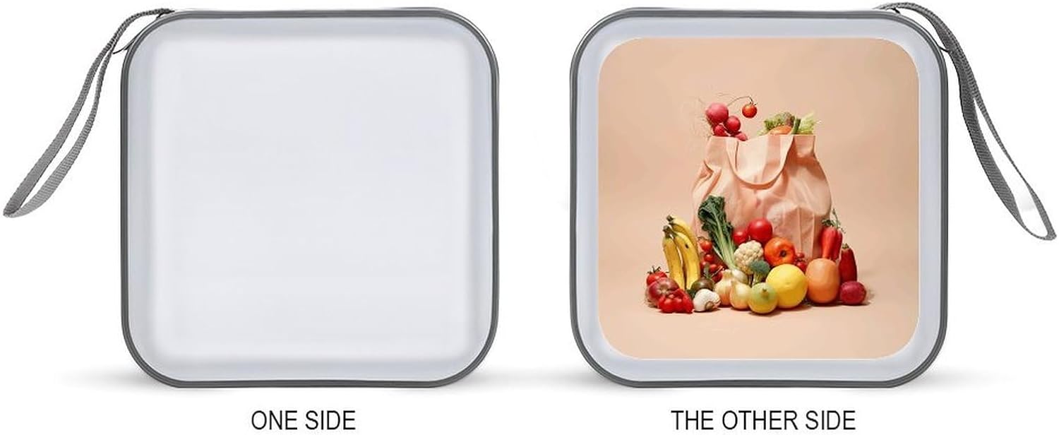 Fruits And Vegetables CD Case CD Storage Box DVD Sleeves