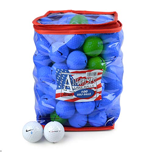 Second Chance Nike RZN Grade a Lake Palline da Golf con Borsa Custodia Riutilizzabile, Unisex, NIK-RZN-50-A-BAG, White, Taglia 50