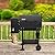 Coleman Cookout 700 Pellet Grill with 690-Sq. In. Total Cooking Surface, 2-Wheel Cart and Shelf Storage in Black, Durable Pellet Smoker Grill for Grilling, Roasting, Baking, Roasting, and Smoking