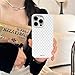 Faneiy for iPhone 14/13 Case Cute Fashion Polka Dot Aesthetics Women Girly Stylish Protective Soft Shockproof Phone Case White