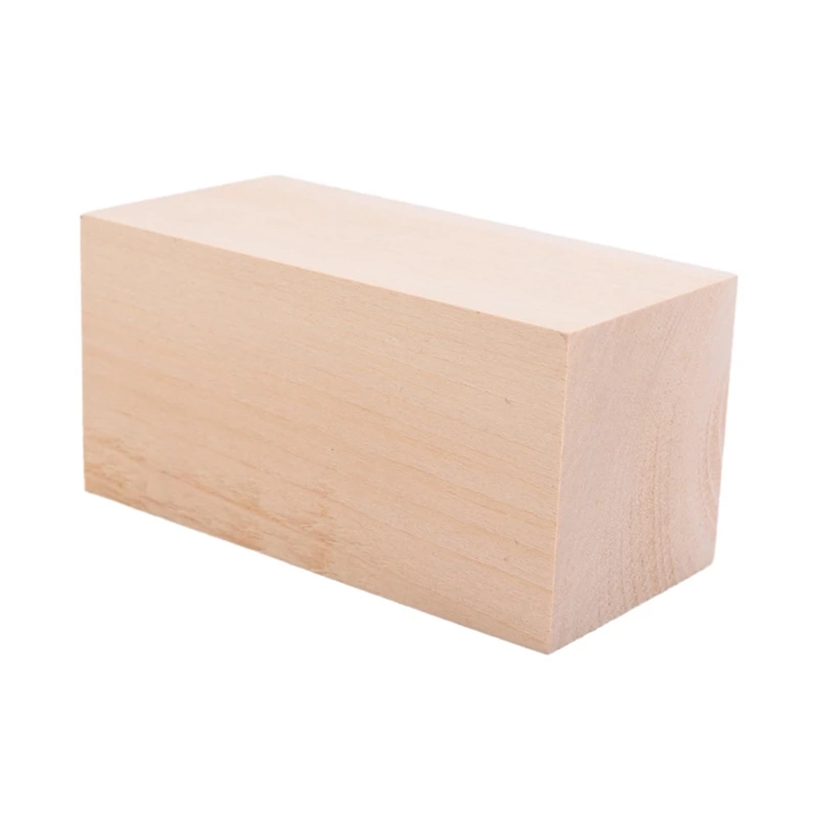 Bloki do rzeźbienia z lipy amerykańskiej, Zestaw klocków rzeźbiarskich z lipy, 19 szt. Kolor drewna 10x2,5-5 cm