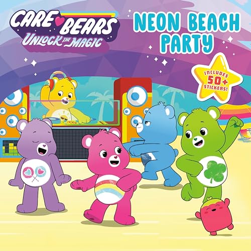 Cover of Neon Beach Party (Care Bears: Unlock the Magic)