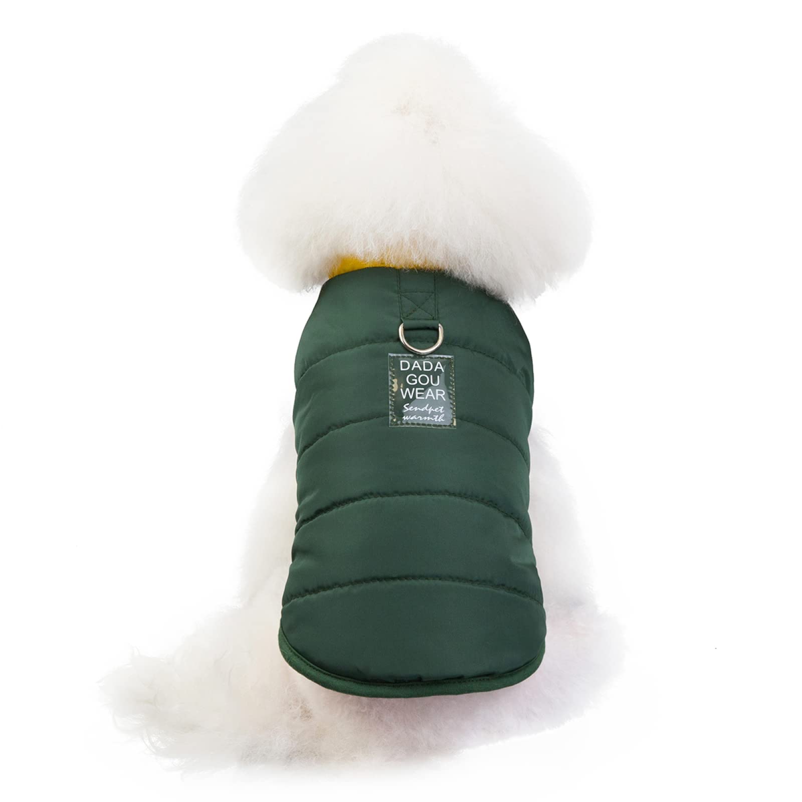 Vêtements pour animaux de compagnie gilet en coton chaud petits chiens