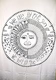 Photo Gallery tradizionale jaipur twin sun arazzo, indiano da appendere alla parete, boemia biancheria da letto singolo, boho picnic throw, hippie dormitorio decorazioni, gypsy beach blanket Photo Gallery tradizionale jaipur twin sun arazzo, indiano da appendere alla parete, boemia biancheria da letto singolo, boho picnic throw, hippie dormitorio decorazioni, gypsy beach blanket