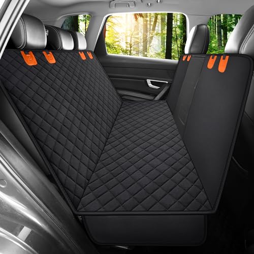 GXT dog back seat cover with mesh window