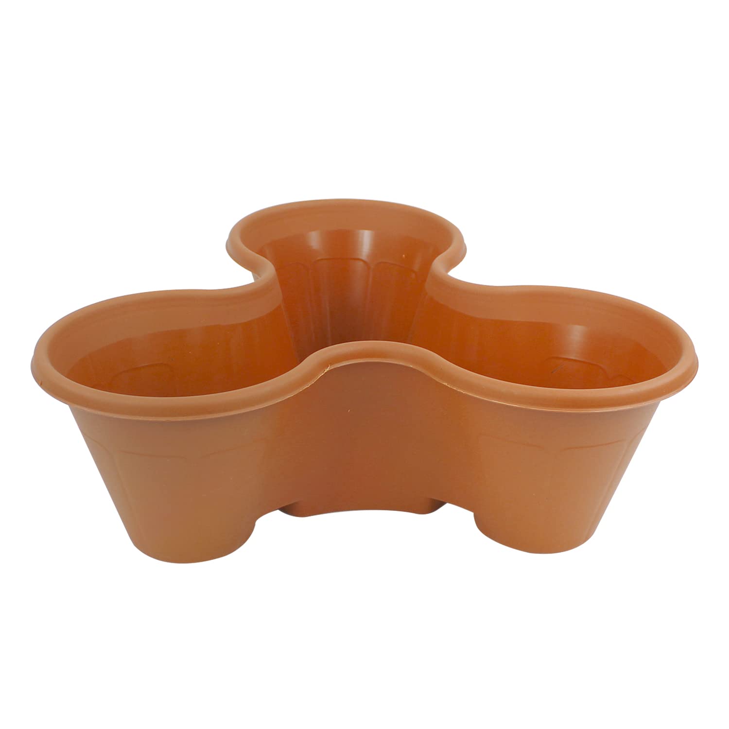 Agp Advanced Global Productions 1 X Terracotta Vertical Strawberry Garden Stackable Outdoor Planters Plant Pot Herb Box Flowers (1 X Terracotta)