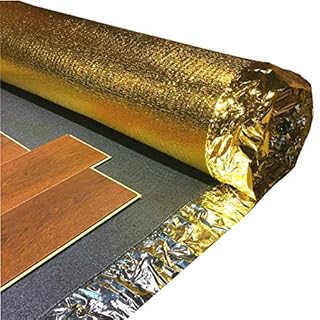 Flooring Direct Sonic Gold 5mm Acoustic Laminate and Wood Underlay (15m x 1m, 15m²)