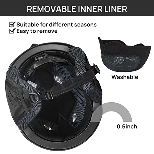 ILM Ski & Snowboard Helmet for Adult Men Women, Youth & Kids Snow Sports Snowboarding Helmets Goggles Compatible Model S1-17 - Image 6