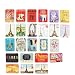 Refrigerator magnets set of 24 Paris Eiffel Tower souvenirs magnetic fridge magnet home decoration accessories arts paste crafts