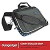 DURAGADGET Blue/Black Protective Water Repellent Messenger Bag Case For 9-12" Tablets With Storage Pockets & Adjustable Shoulder Strap #2