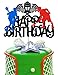 Finestore168 Lacrosse Cake Topper for Touchdown Sport Theme lacrosse Party Supplies Hockey Birthday Cake Decoration for Boys Kids Men