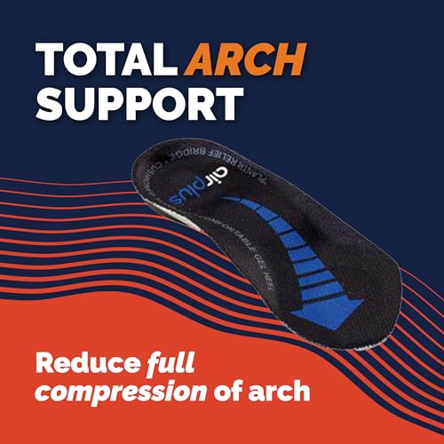 Airplus Plantar Fasciitis-75020, Ortopedico Uomo, Nero (Black), M - 2