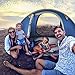 Easy Pop Up Tent 4 Person Waterproof - Pop-Up Camping Tents Automatic Tent Throw Pop Up Instant Flip Pop Tent for Camping,by ZOAMKE(Blue)