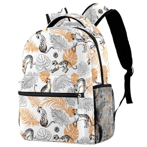 Sac à dos de voyage décontracté style jungle pour escapades urbaines et lycée