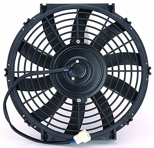 Miniatura 2 de JEGS Ventilador de refrigeración universal reversible eléctrico con hoja S  10 pulgadas de diámetro  615 CFM  4.6 amperios de tracción  Incluye