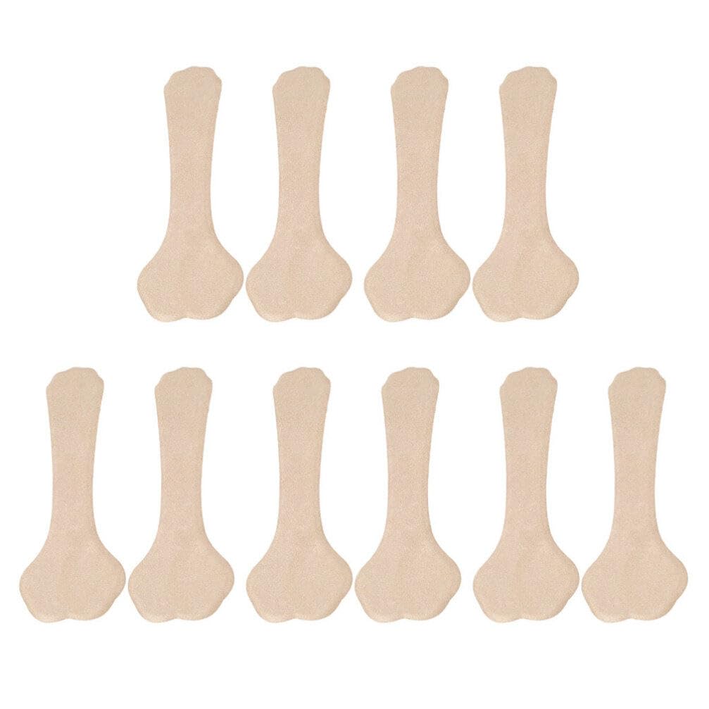Healifty Comfortable High Heel Insoles for Women Anti-Wear Shoe Inserts Breathable Foot Cushions for Pumps and High Heels 7.55X2.83X0.11In