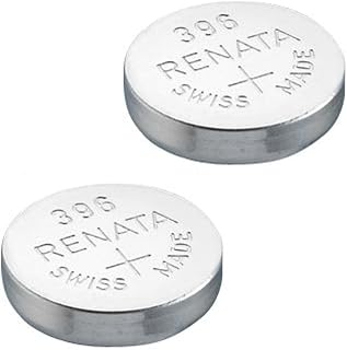 2 x Renata 396 Watch 1.5V Battery Swiss Made SR726SW Silver Oxide Cell