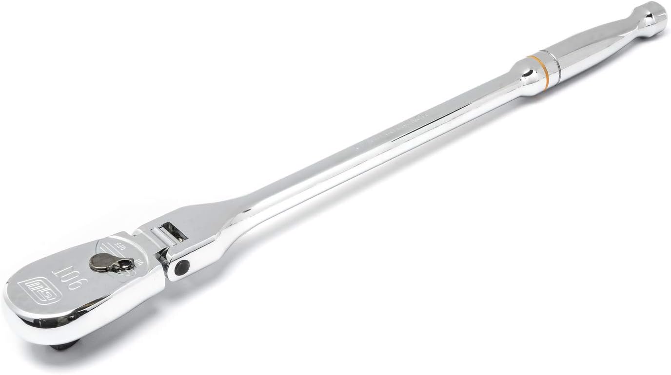 GEARWRENCH 1/2" Drive 90 Tooth Full Polish Flex Teardrop Ratchet - 81306T