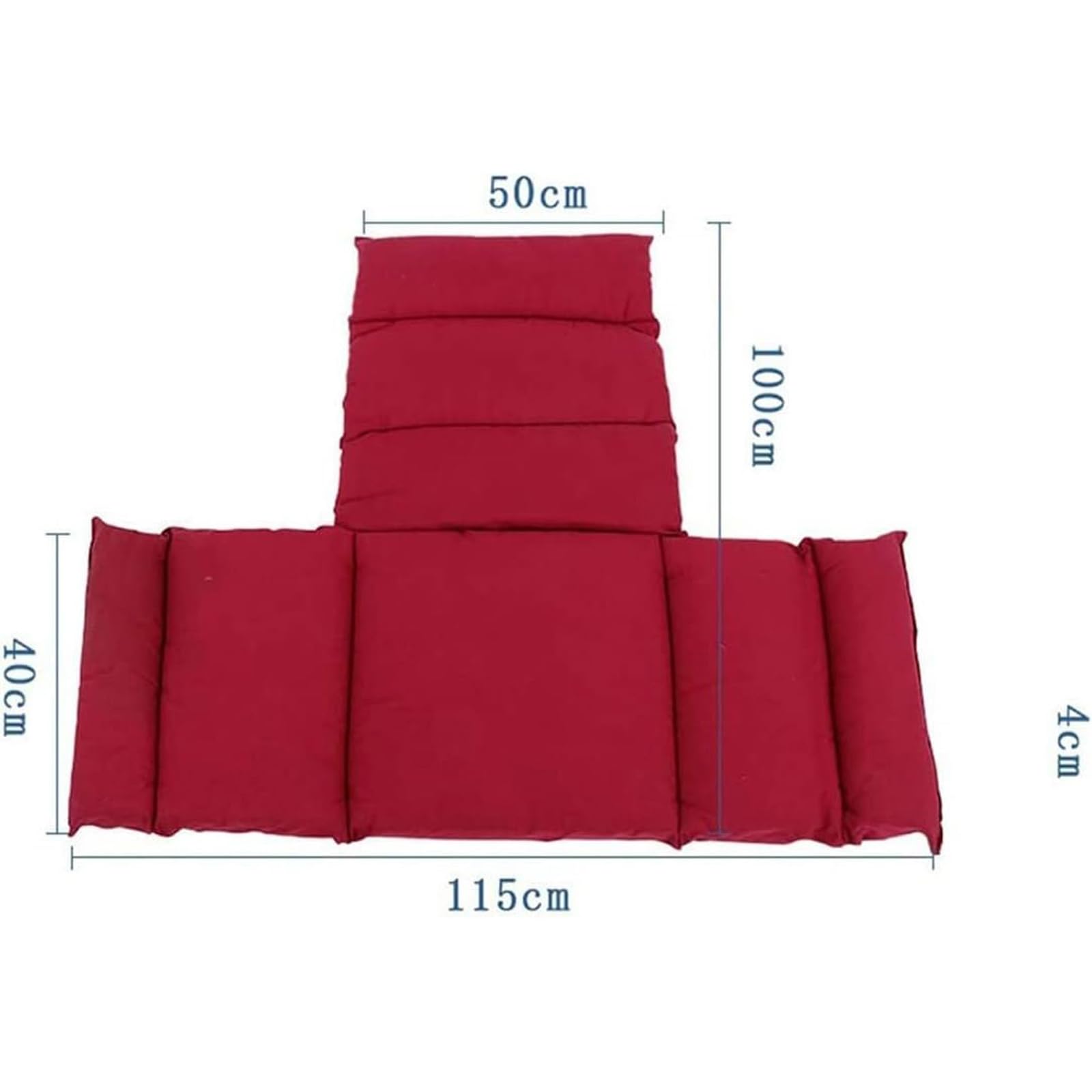 Cojín para silla de ruedas con soporte de espalda integrado, superficie de algodón de poliéster lavable para mayor comodidad y alivio de la ciática, accesorio de apoyo para silla de ruedas