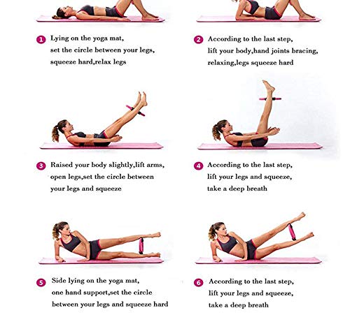 Anel Pilates Fitness Circle Weight Loss Body Toning Magic Circle and Resistance Exercise Fitness Rin