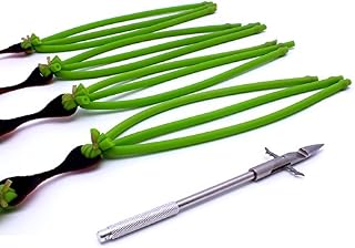 Smarty 3Pcs Powerful Elastic Rubber Bands for Hunting Fishing Archery Arrows Slinghshot Bowfish