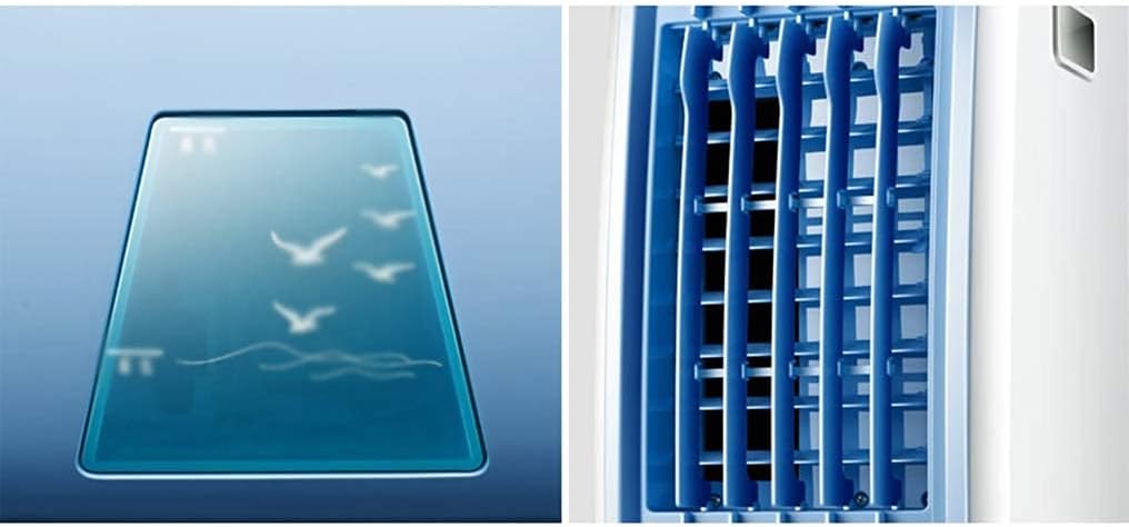 Evaporative Coolers Portable Air Conditioner Fan Evaporative Cooler 3 Fan Speed Conditioner Super Quiet Humidifier Misting Fan for Home Office Bedroom